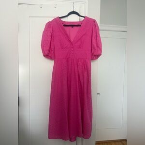 Pink maxi dress